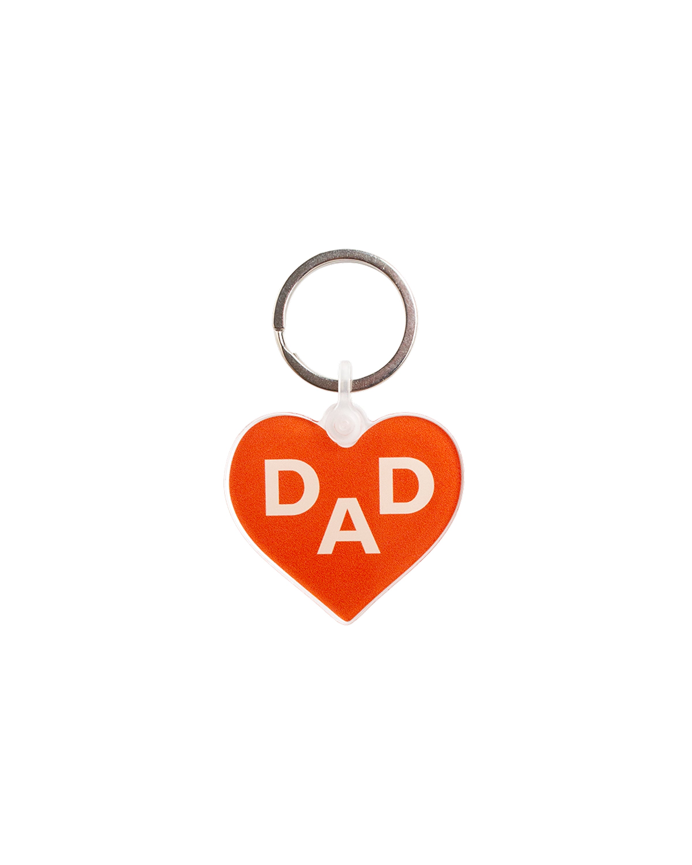 Dad At Heart Keychain