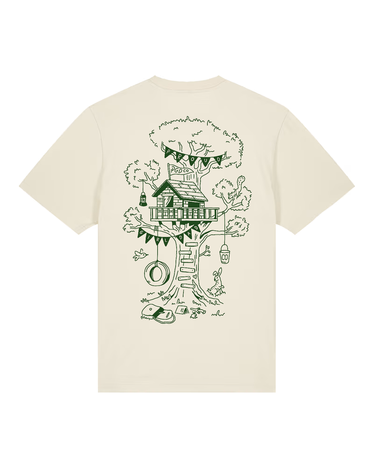 Founder Tee — Natural