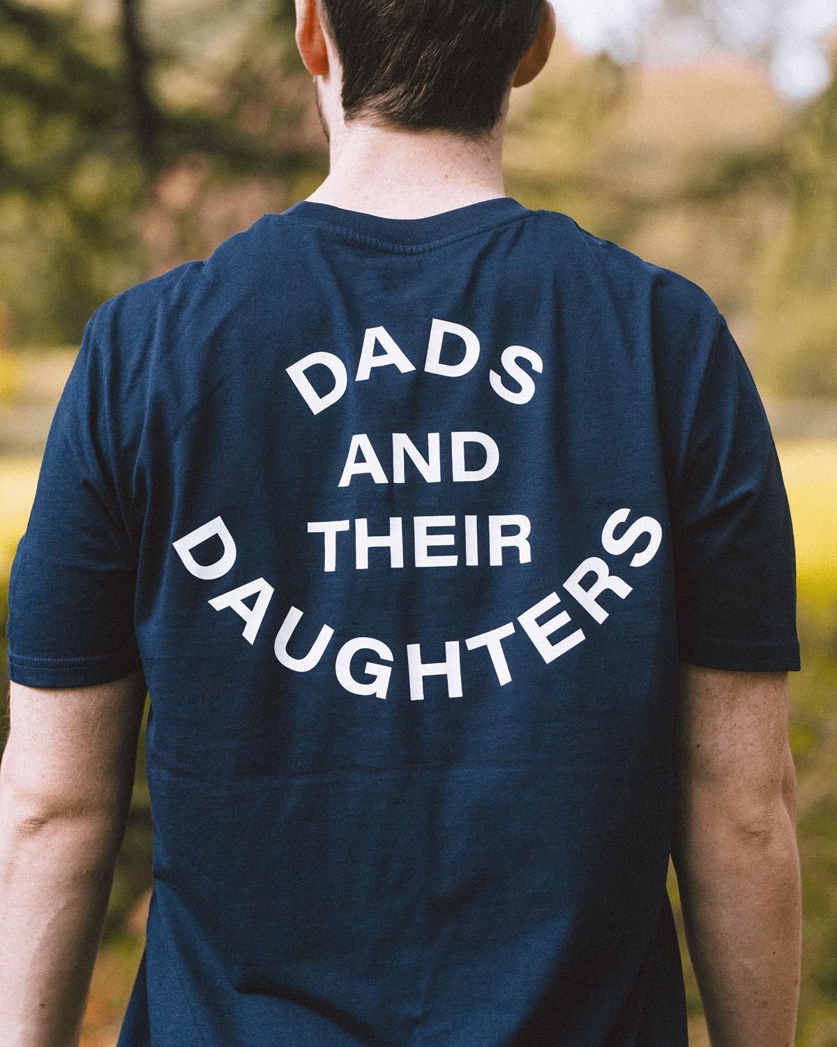 Dads and Their Daughters Tee — Navy