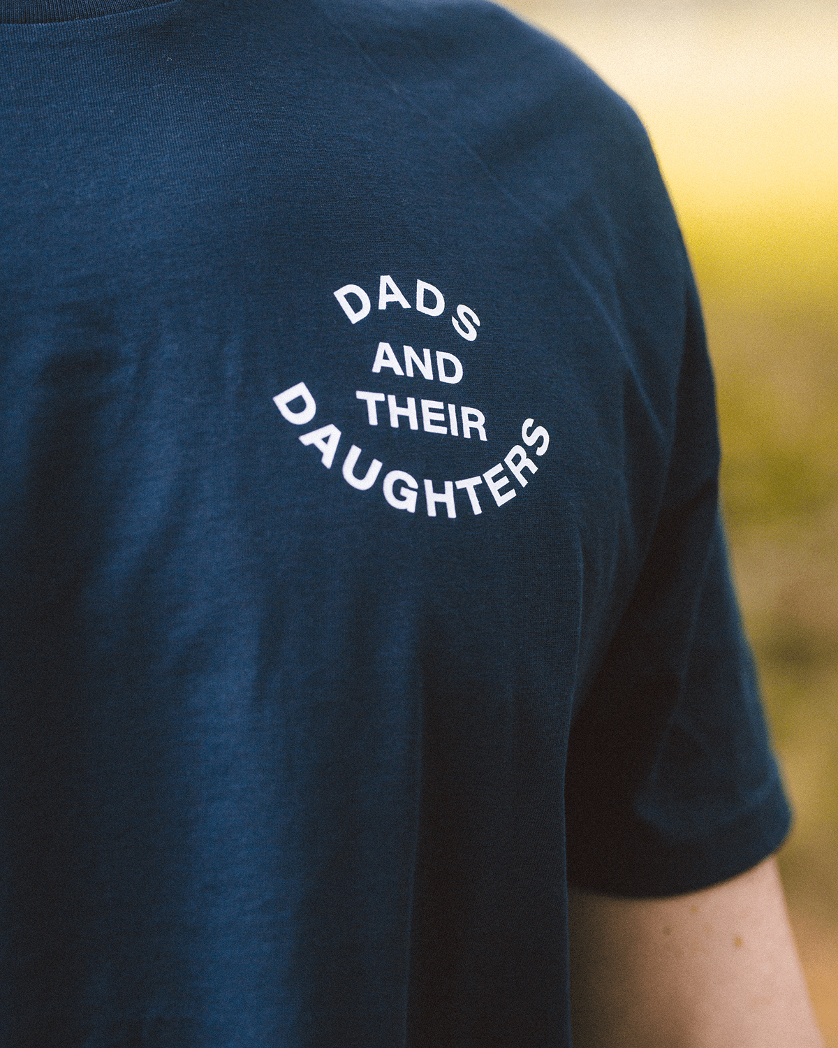 Dads and Their Daughters Tee — Navy