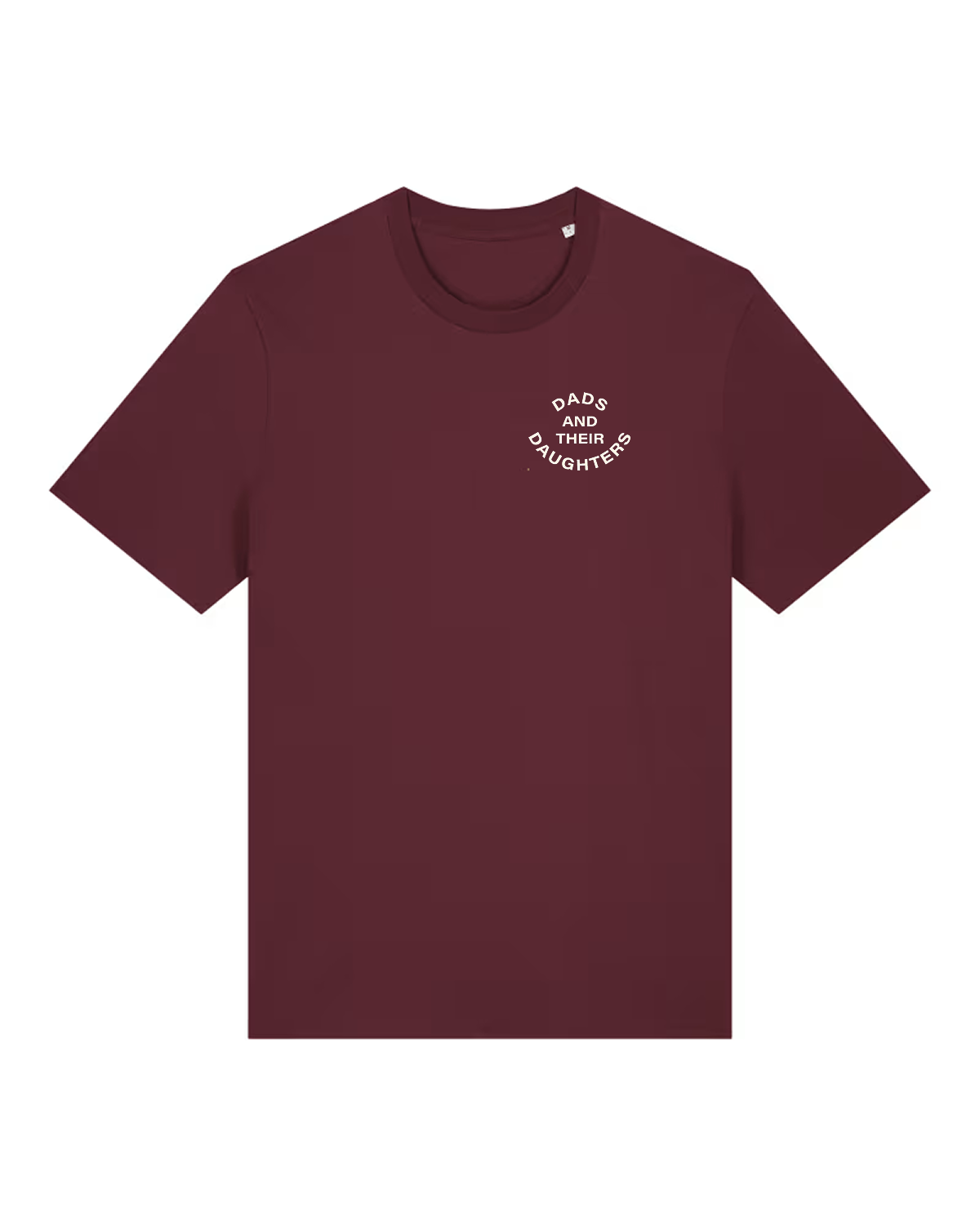 Dads and Their Daughters Tee — Burgundy