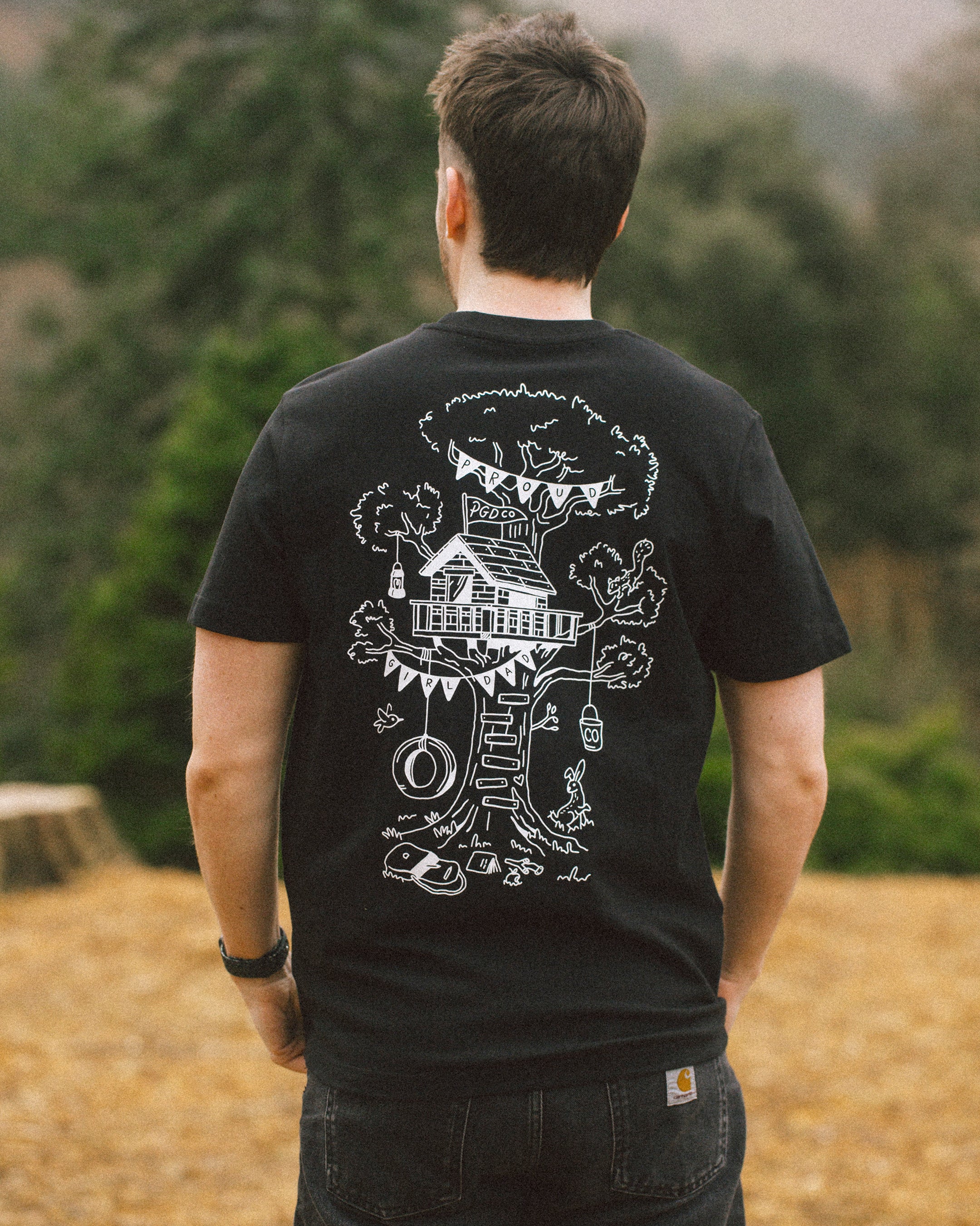 Founder Tee — Black