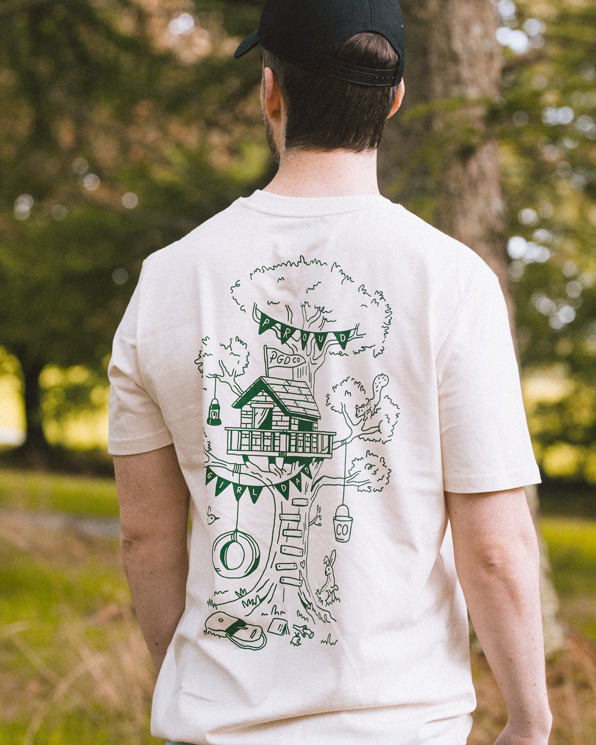 Founder Tee — Natural