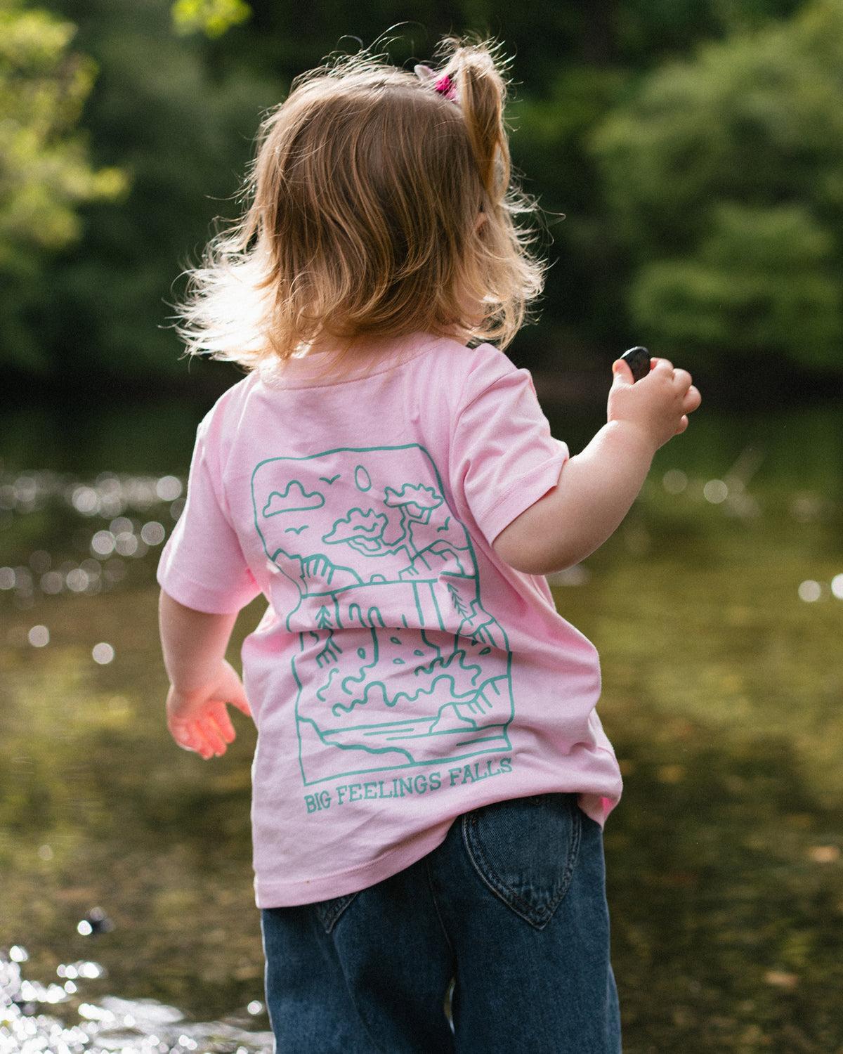 Proud Girl Dad National Park Explorer Tee — Kids